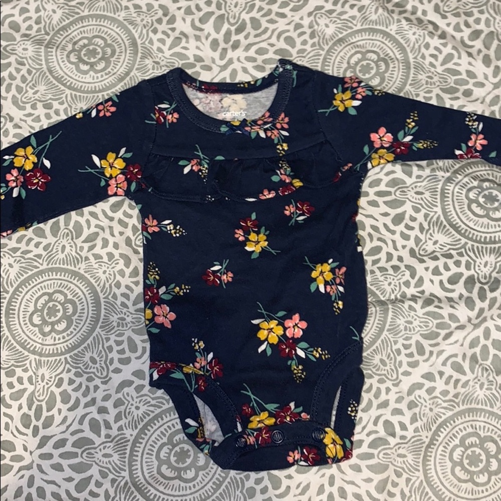 Carter’s flower onesie
